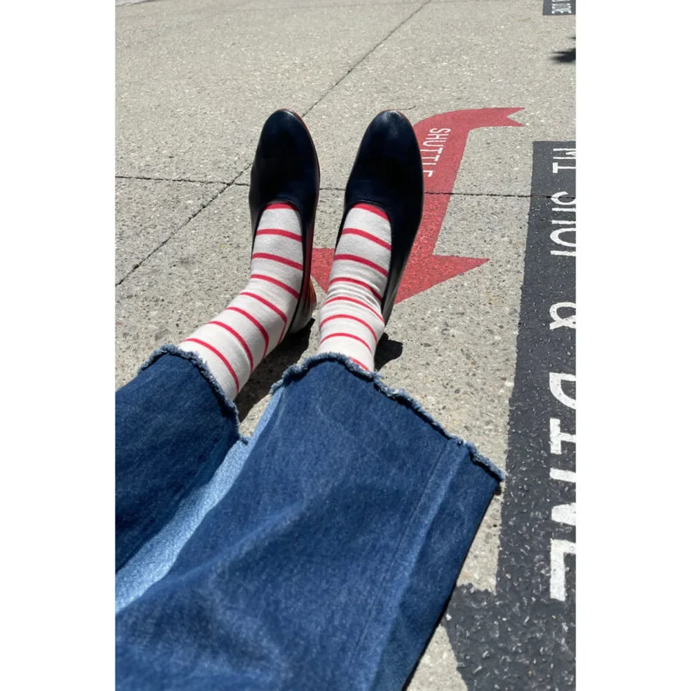 Le Bon Shoppe - Wally Socks | Candy Cane